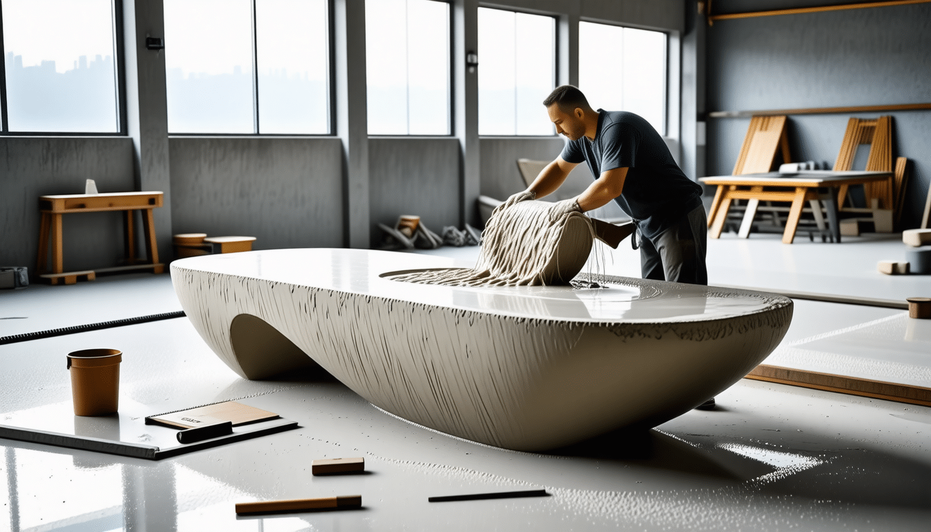 découvrez comment fabriquer un banc en béton souple, une solution moderne et résistante pour aménager votre espace extérieur avec style et originalité. suivez nos étapes faciles pour un résultat design et durable !